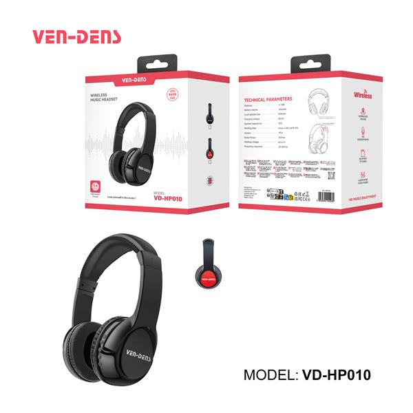 Ven-Dens Stereo Bluetooth Headset V5.3 10 Hour Playtime